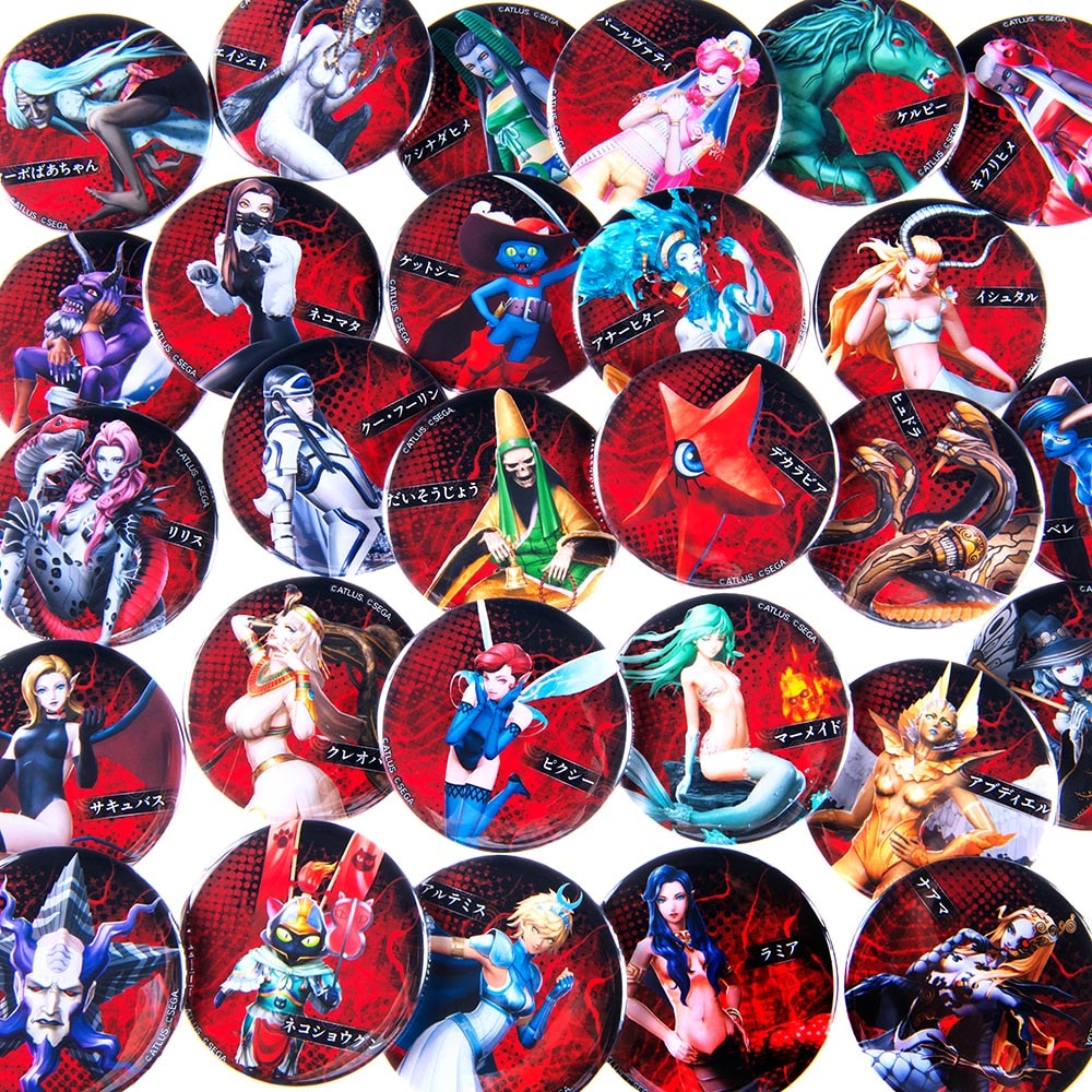 真・女神転生V Vengeance/ブラインド 悪魔缶バッジ全28種(単品販売