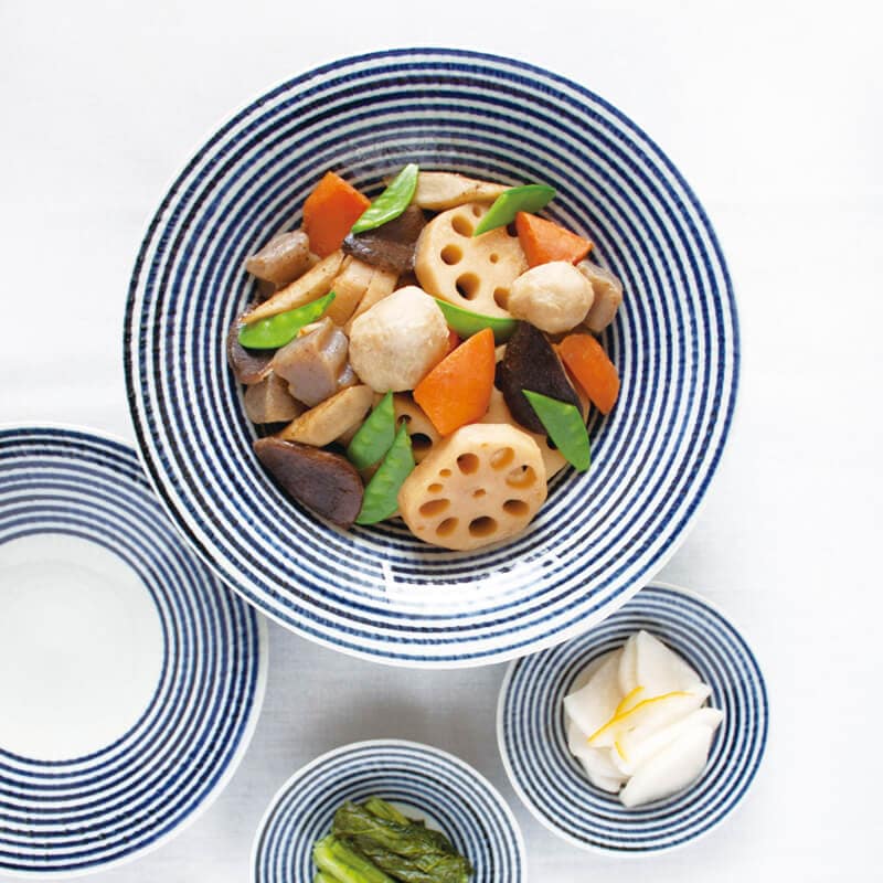 藍駒 三つ足大鉢 | ブランド,BARBAR,藍駒 | マルヒロオンラインショップ