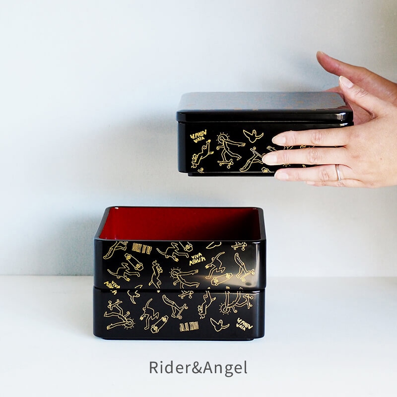 ストア限定】漆琳堂 × Mark Gonzales 6寸3段重 | すべて | マルヒロ