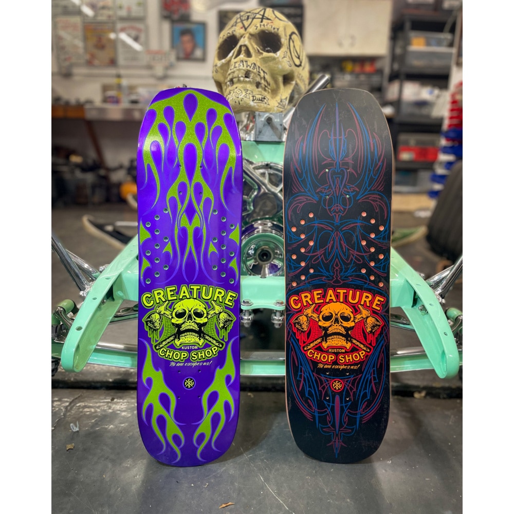 CREATURE BLOOD-CURDLING TERROR スケートボード クリーチャー CREATURE<br>スケボー デッキ 8.6 RAFFIN MORTEM VX PRO