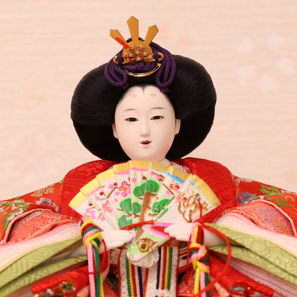 雛人形 吉徳大光×天祥 親王飾り 御雛 横幅59cm ☆クーポン
