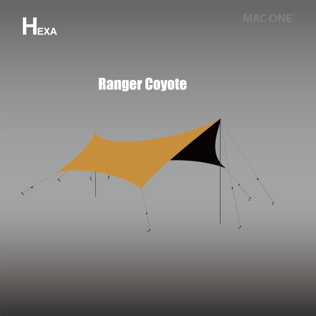 マックアウトドア Mac Outdoor Mac One マックワン ヘキサタープ L
