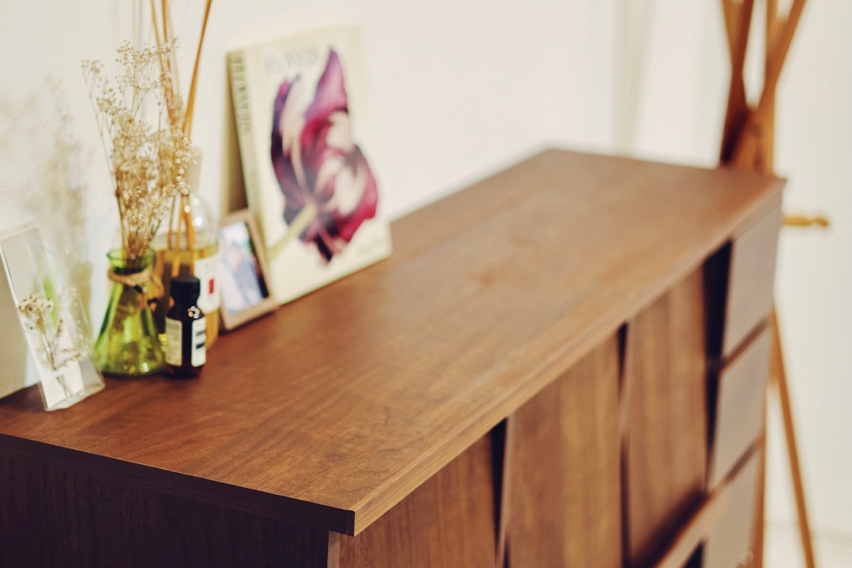 廃番10%OFF】LECCE 180マガジンラック ウォルナット