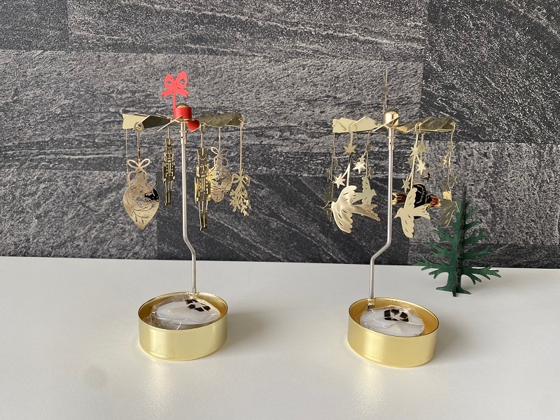 ロータリーキャンドルホルダー「スターリング」／Pluto Design