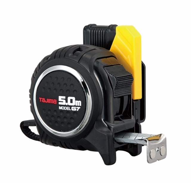 タジマ 回転式セフG7ロックマグ爪25 5.0m メートル目盛 RSFG7LM2550