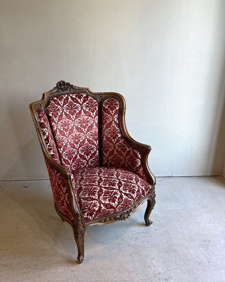 ロココ様式 美しいウイングバックチェア 6527 | 家具,ソファ