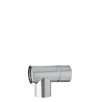 ステンレス T曲 φ150mm 【ハゼ折り煙突】 | ハゼ折り煙突（シングル