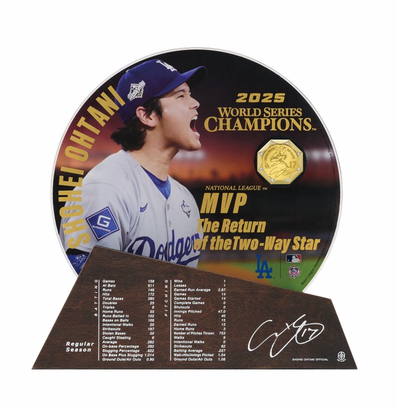 ☆300個限定☆大谷翔平選手 2025年ワールドシリーズ優勝
