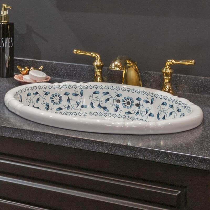 海外スタイル】洗面ボウル スタンダードシリーズ HPB2403 ブルー