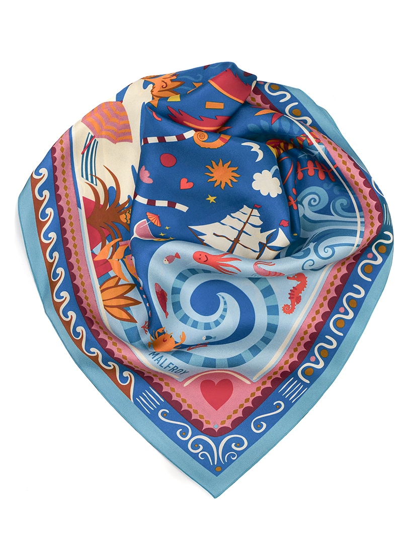 MALFROY MILLION》スカーフ RIO 67x67（スカーフ）｜H.P.FRANCE公式サイト