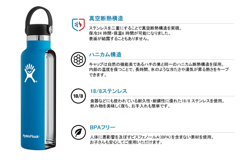 Hydro Flask｜24 oz Flex Chung Cap