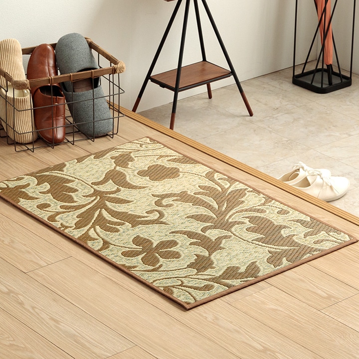 国産 い草玄関マット Fネム 抗菌防臭 消臭 滑り止め 日本製 室内マット