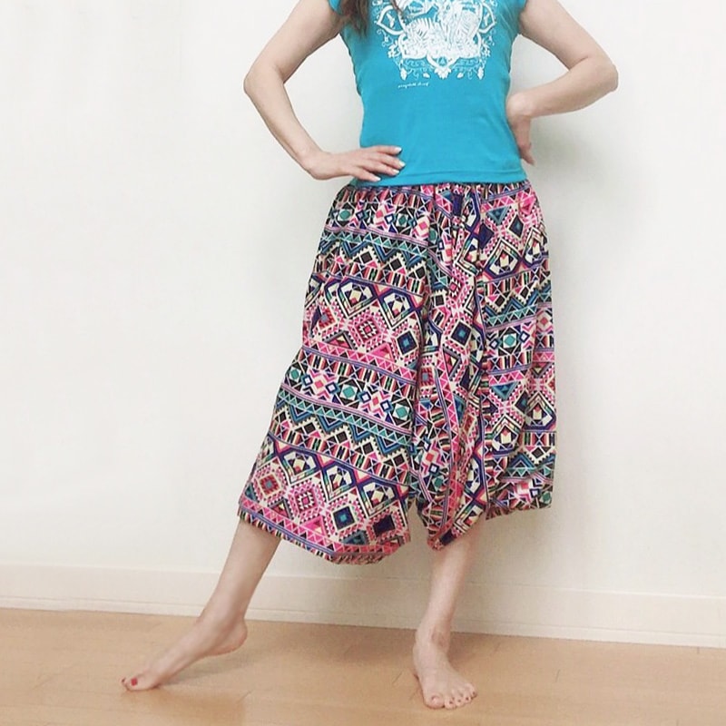 パンツ ハーレムパンツサルエル｜ベリーダンス レッスン着｜ガラムガラム