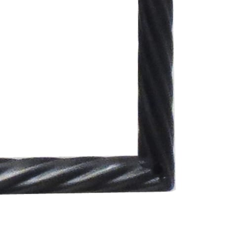 アイアンフレーム パーツ 枠 装飾 スパイラル ねじれ ※鏡は別売りです