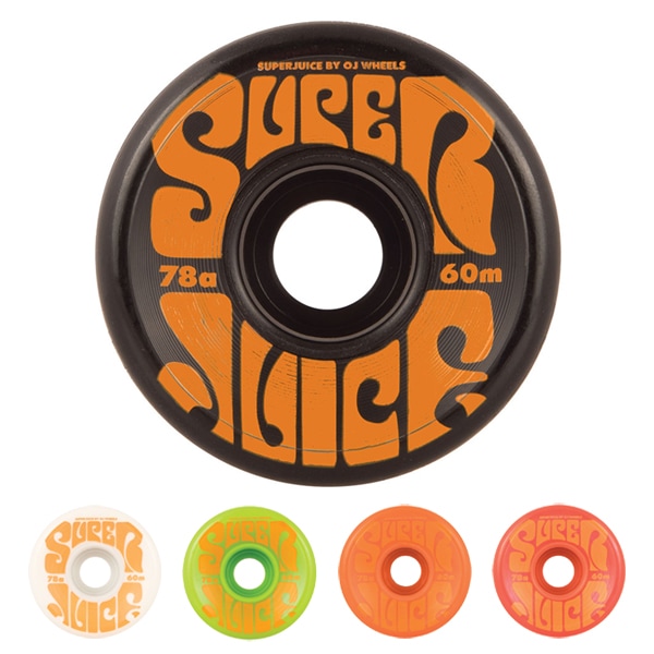 OJ wheels】SUPER JUICE サイズ：60mm 硬度：78A オージェイ スーパー