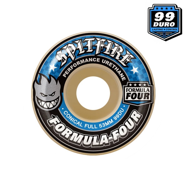 SPITFIRE】FORMULA FOUR 99DURO CONICAL FULL SHAPE スピット