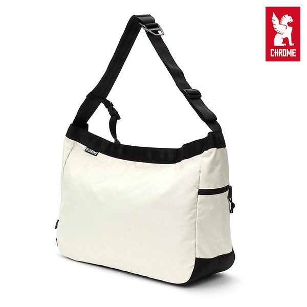 CHROME】NEWSPAPER MESSENGER カラー：natural クローム