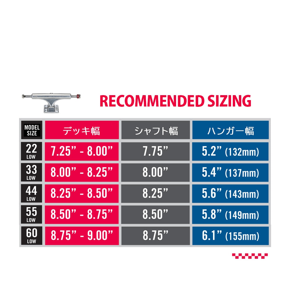 ACE】AF1 LOW POLISHED エース トラック TRUCK スケートボード