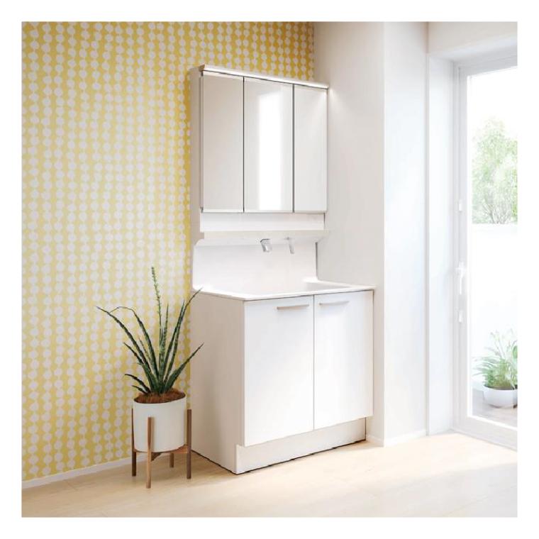 TOTO オクターブ 間口750mm プラン LDSFB075 洗面化粧台 セット | 洗面