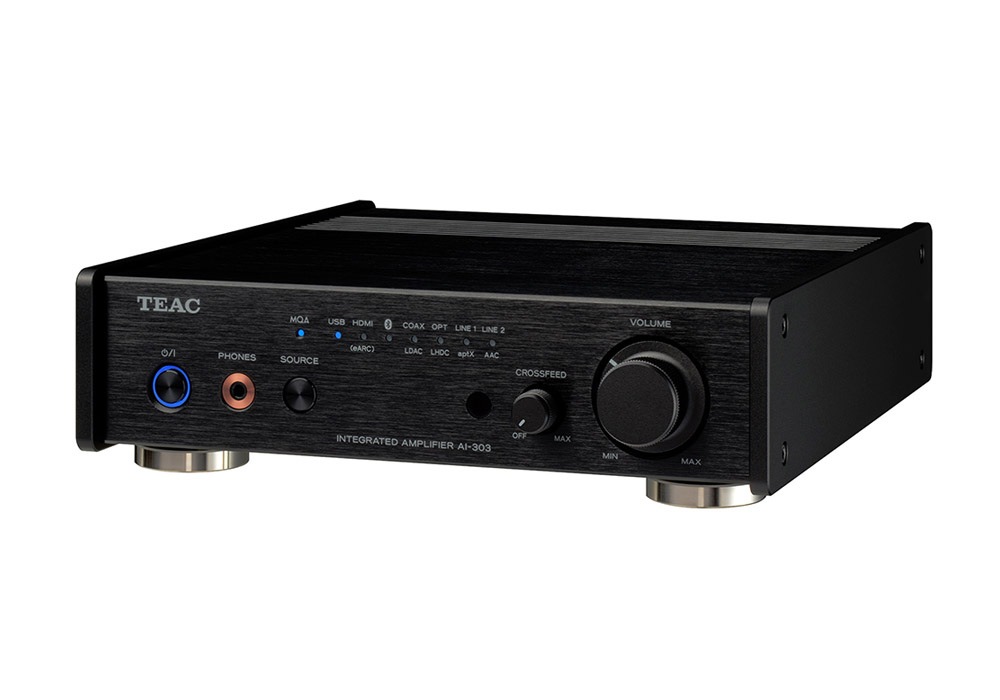 TEAC - AI-303/ブラック（HDMI・USB DAC・Bluetooth搭載プリメイン