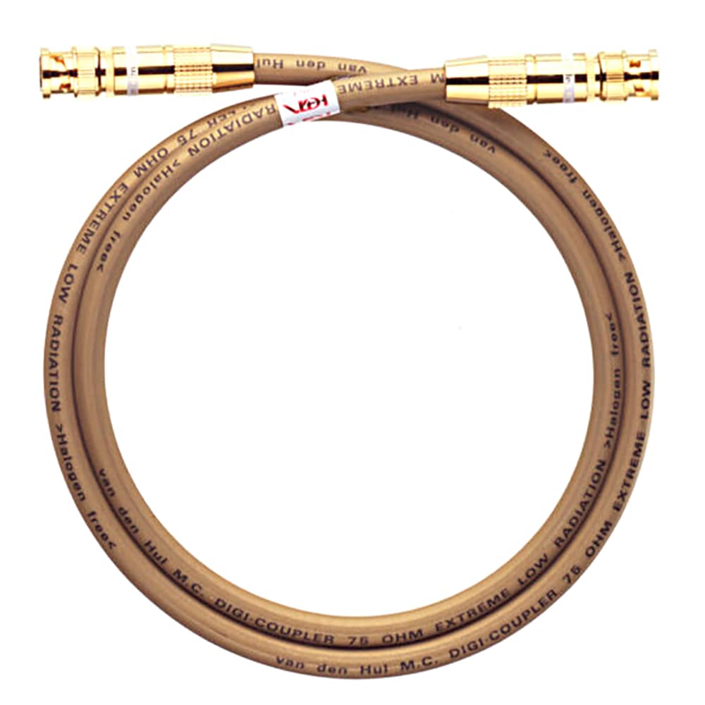 van den Hul - VH-DICO-10BC/1.0m（1本）（75Ω・BNCケーブル）《JP