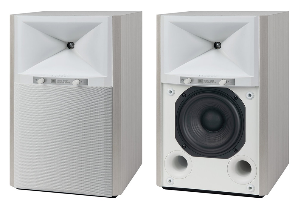 JBL - 4305P/ホワイトアスペン（ペア）ストリーミング対応アクティブ