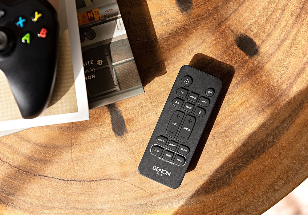 DENON - DHT-S217（DHTS217K）デュアルサブウーハー内蔵Dolby Atmos