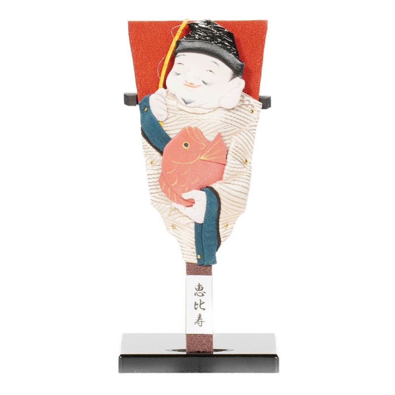 羽子板】7号 豆板 七福神 大黒天〈むさしや豊山作〉[242-002] ｜雛人形