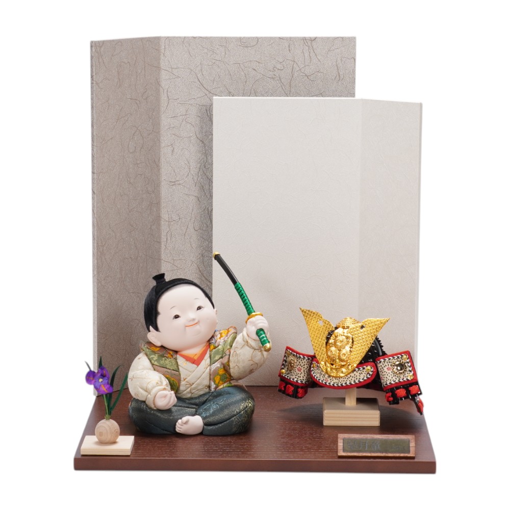 五月人形】皐月童「凜」 大将飾り〈東玉作〉 ｜雛人形・五月人形の専門