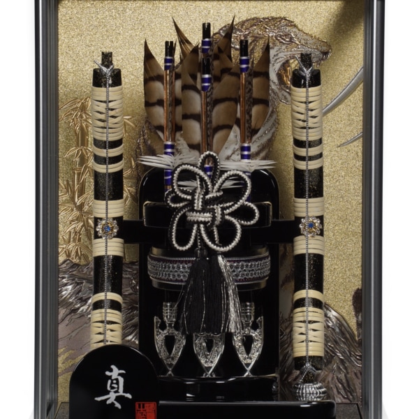 破魔弓】7号 真〈河雲作〉[211-067] ｜雛人形・五月人形の専門店 人形