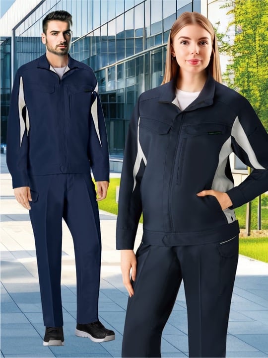 JICHODO】11000 エコ製品制電ストレッチ長袖ジャンパー [2024年秋冬