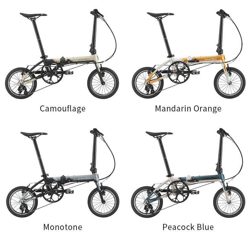 DAHON ダホン 自転車 折り畳み K3 14インチ | おしゃれな電動自転車を