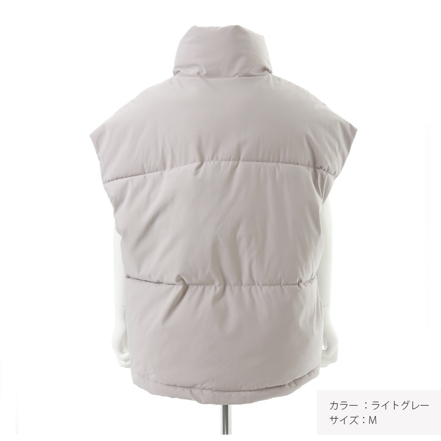 ダウン ベスト アウター 防寒 ポケット レディース 秋 冬 新作