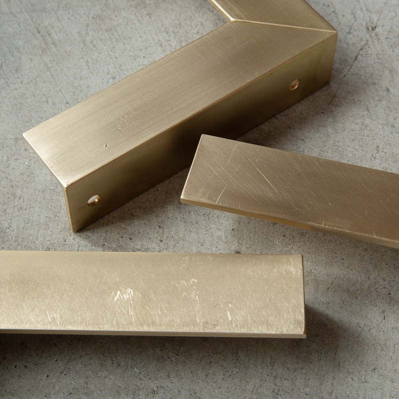 真鍮 アングルブラケット | 金物,ブラケット・棚受 | オリジナル家具