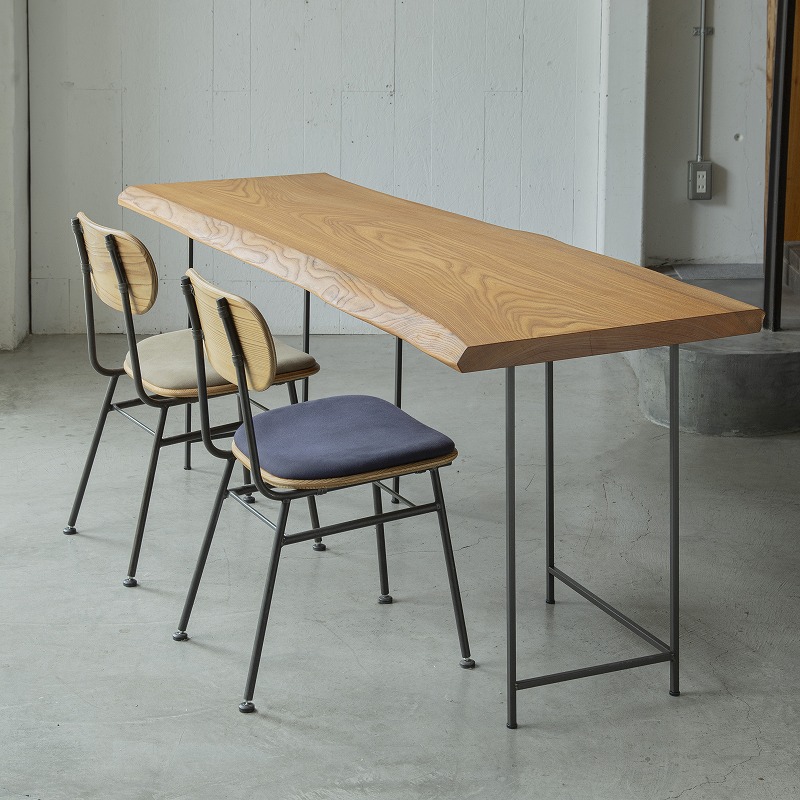 無垢天板 ケヤキ デスクテーブル | 家具,無垢天板,デスク・カウンター