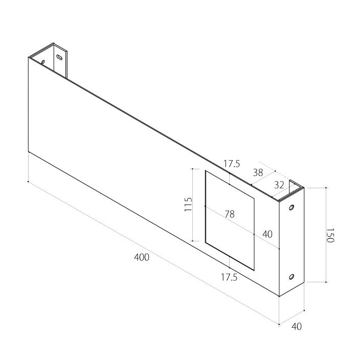 Haco】インターフォンカバー表札 文字入れなし | オプション品一覧