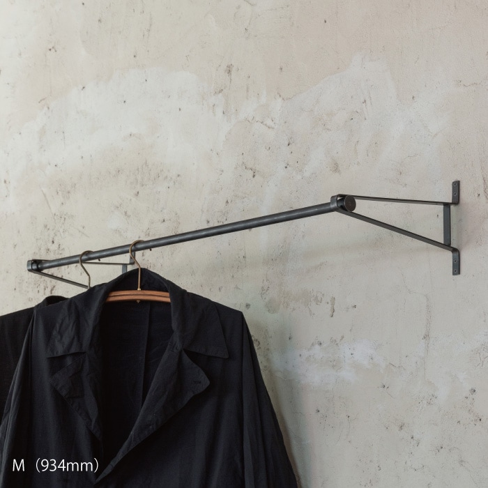鉄製 壁付けコートハンガー | 金物,ハンガーバー(ランドリー