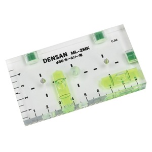 スイッチボックスケガキレベル（下穴用ピン付） ML-2MK | 電設作業工具