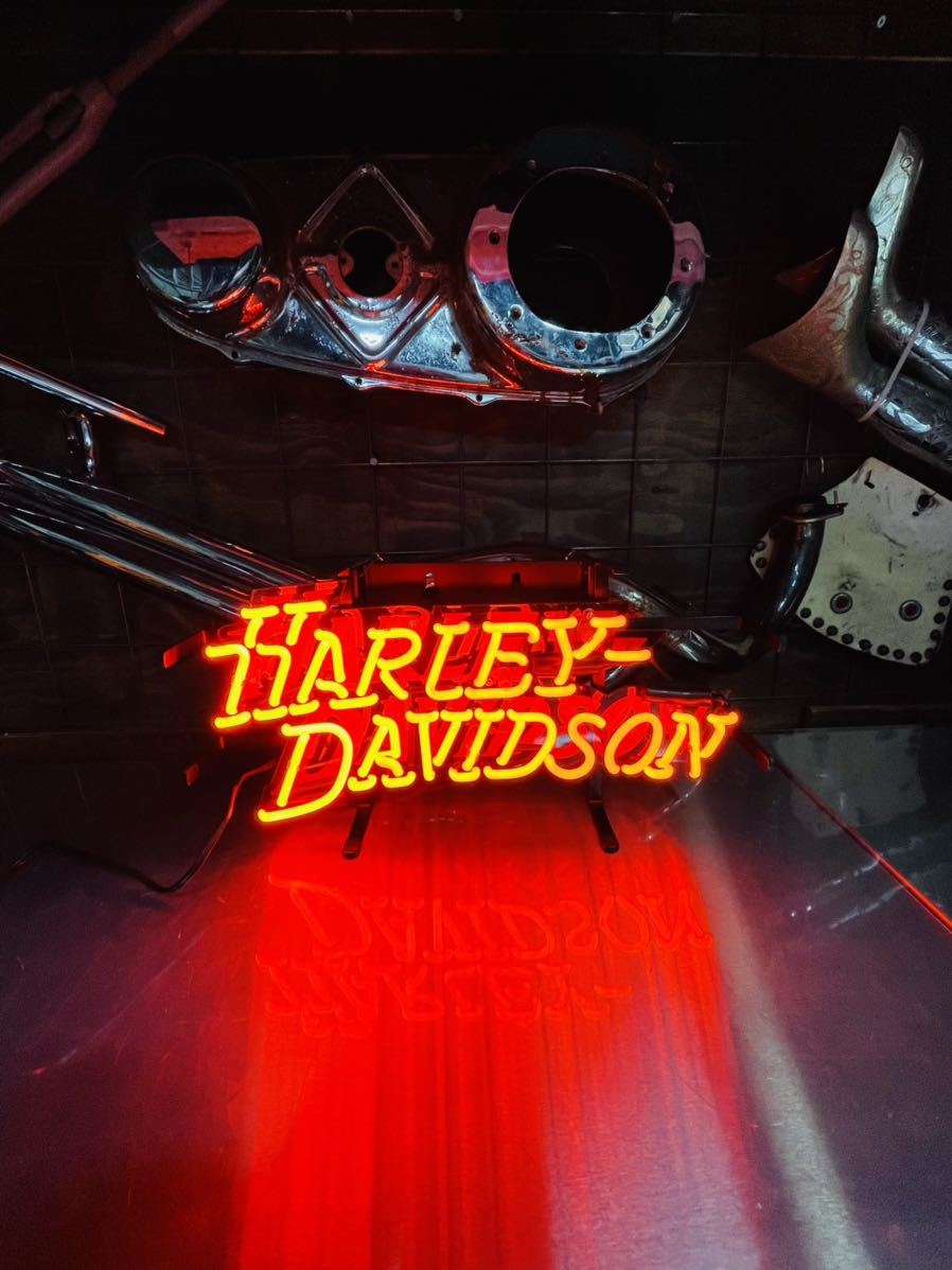 HARLEY-DAVIDSON ハーレー ダビッドソン ネオン サイン ネオン管 看板