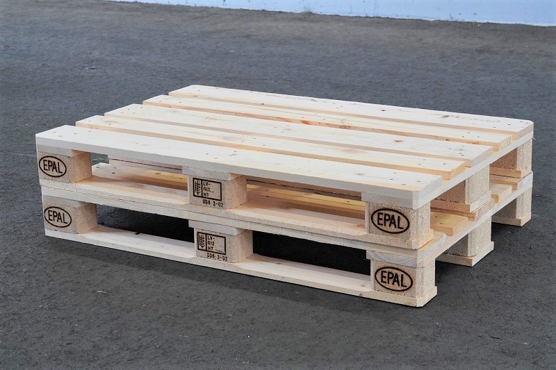 2枚セット】スタンダード・ユーロパレット 「EPAL‐1」 800×1,200