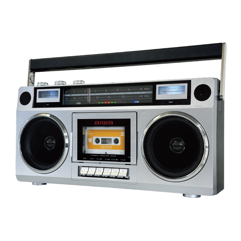 昭和レトロ品☆National ラジカセ カセットテーププレーヤー 単2電池8