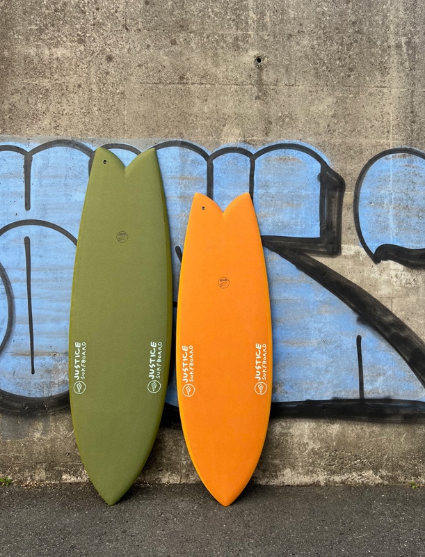 クロコダイルスキンマテリアルサーフボード｜モダンツイン | 新素材EPS