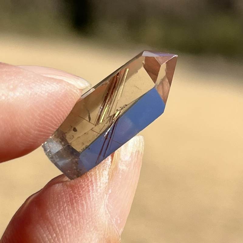 ルチルクォーツ・ポリッシュミニポイント1