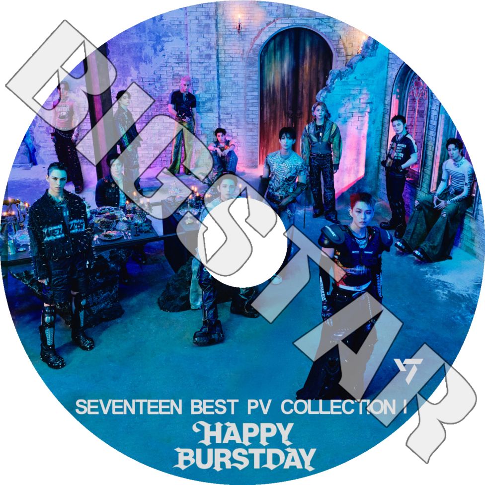 K-POP DVD Seventeen 2025 BEST PV COLLECTION #1 - THUNDER LOVE