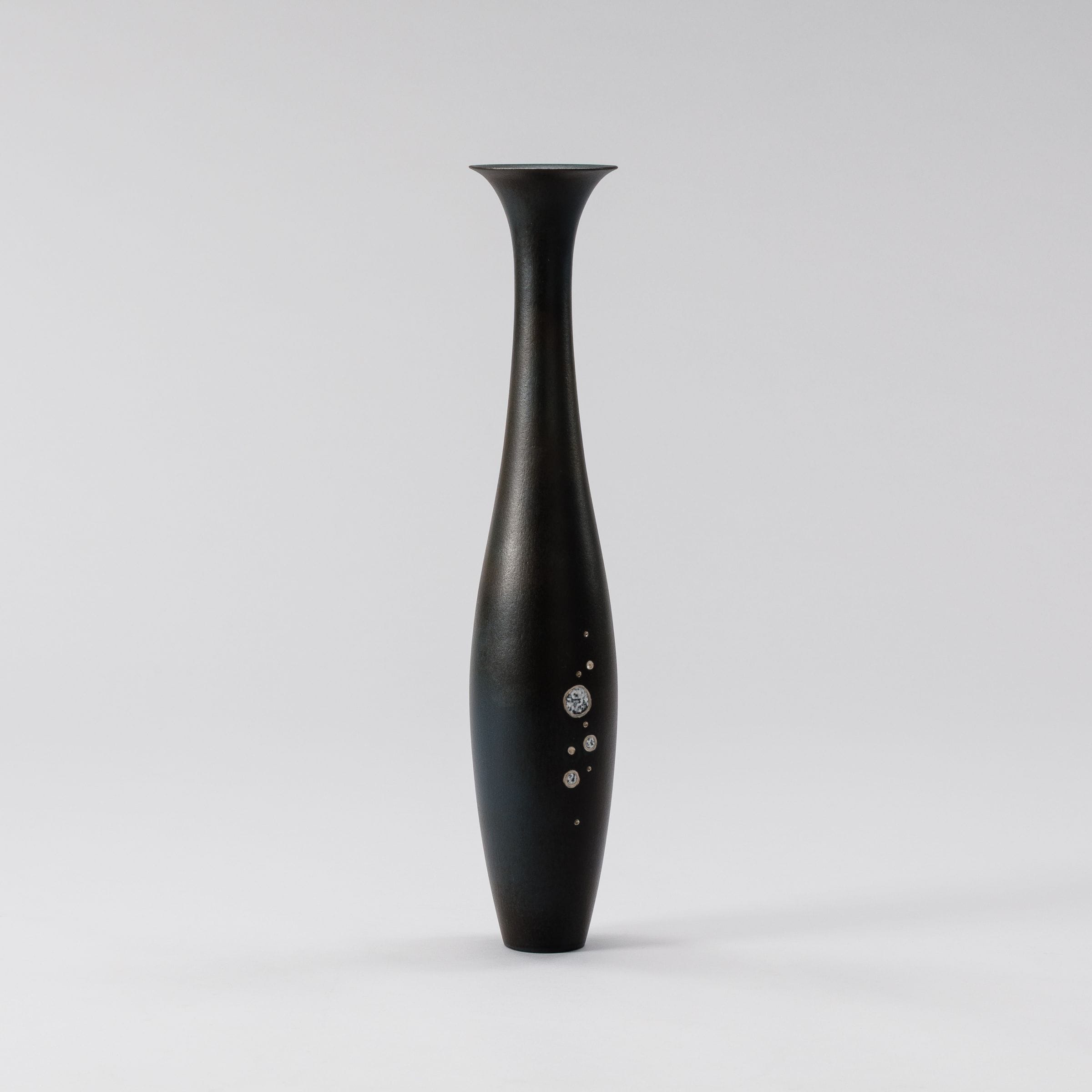 専好立華瓶 大丸・耳付 | 花器・花瓶,銅器 | フラワーショップ花楽