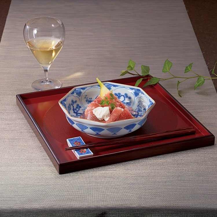 深皿 八角 吉祥文 | 皿 | 柿右衛門窯公式オンラインショップ