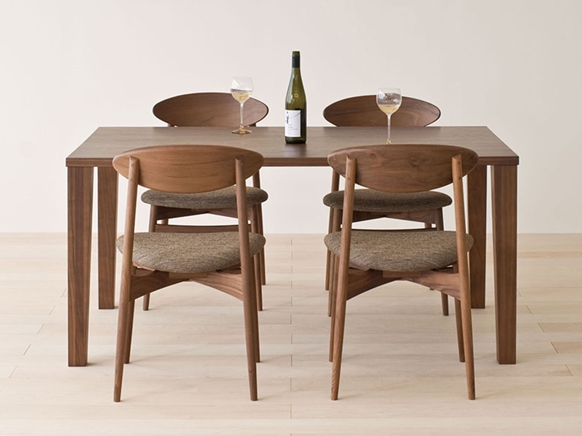 飛騨産業【侭オーダーダイニングテーブル】ウォルナット材 天板