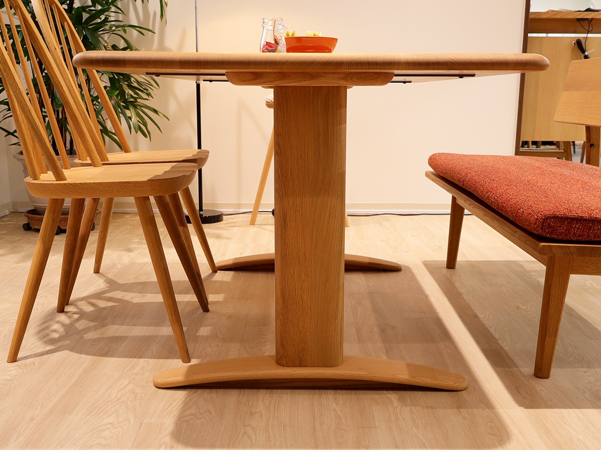 飛騨産業【侭オーダーダイニングテーブル】ホワイトオーク材 天板