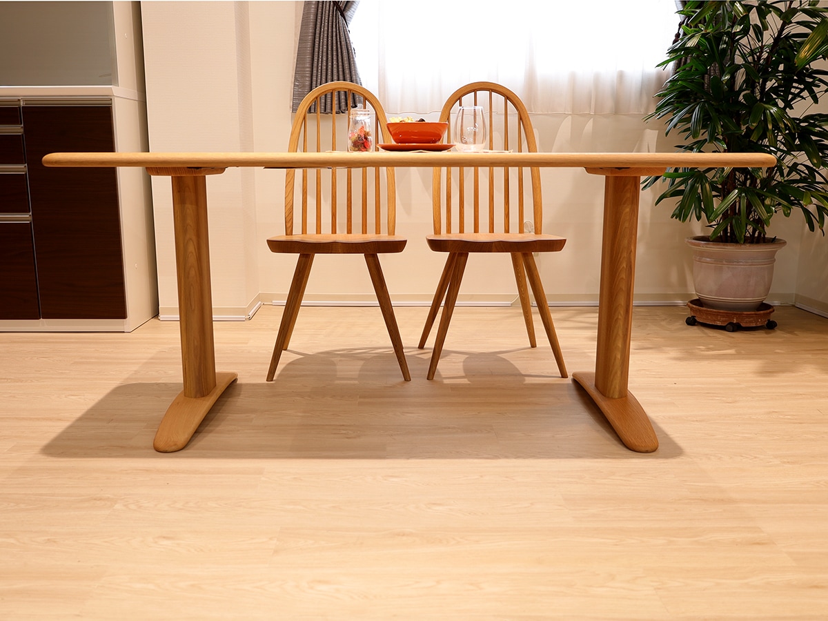 飛騨産業【侭オーダーダイニングテーブル】ホワイトオーク材 天板
