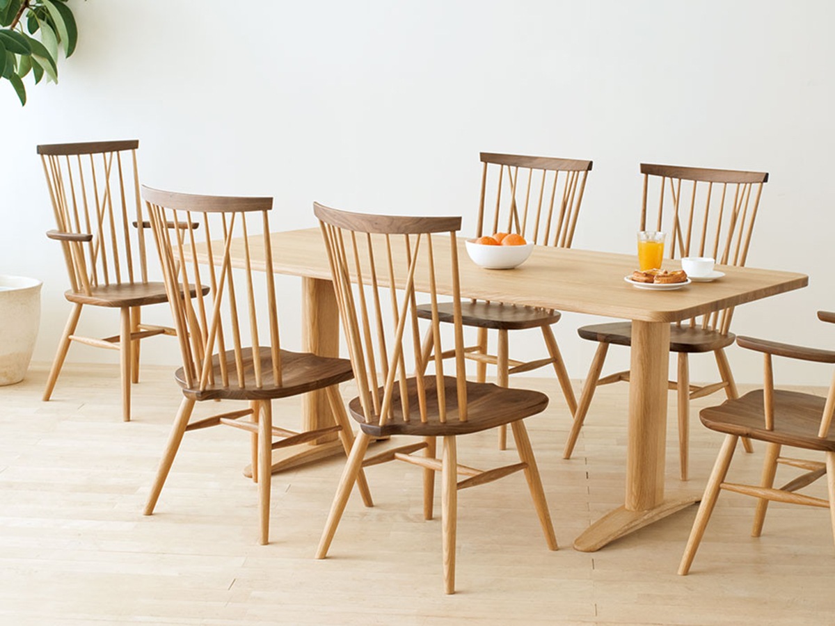 飛騨産業チェア アームなし/アーム付きタイプ【NEWMCKINLEY】ニュー